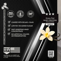 Grass-Fed Whey Protein Vanilla